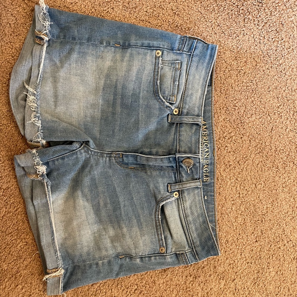 American eagle womens jean shorts